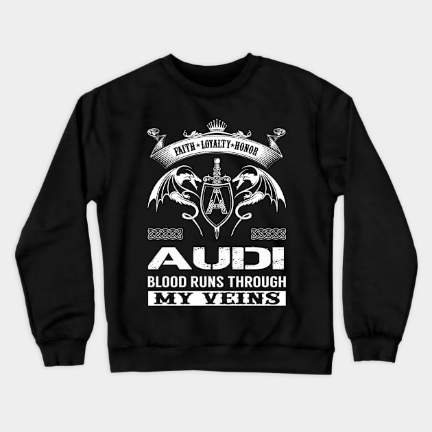 AUDI Crewneck Sweatshirt by Linets